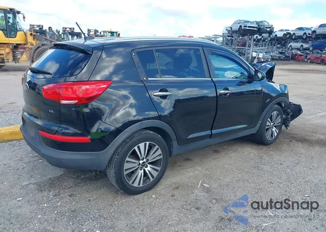2016 Kia Sportage Ex из США, поврежденный, VIN KNDPCCACXG7833337
